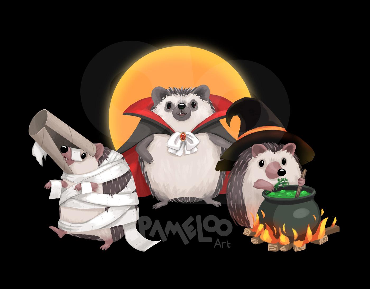 Halloween Hedgehogs