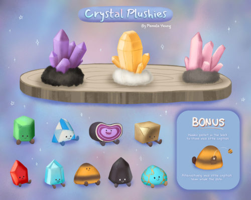 Crystal Plushies