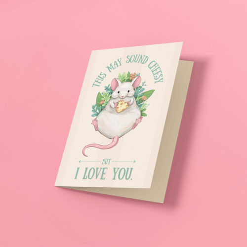 Rat Love Card