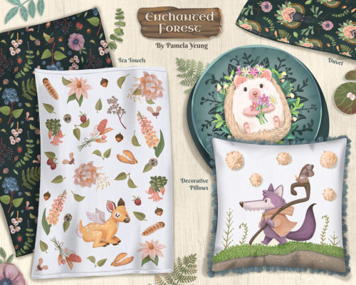 Enchanted Forest Fabric Collection