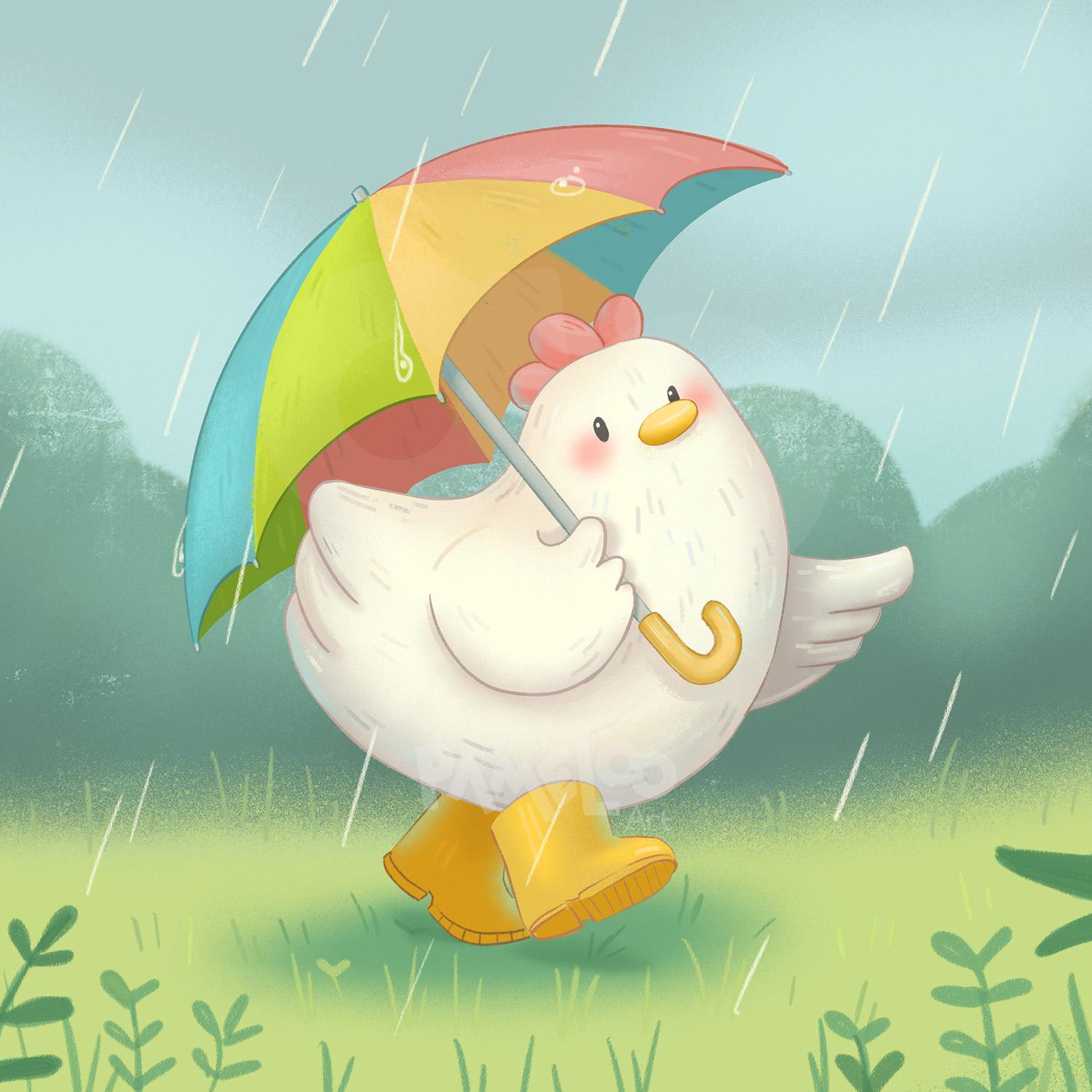 Rain Chicken