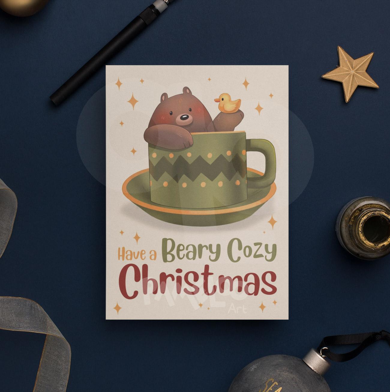 Have a Beary Cozy Christmas Card